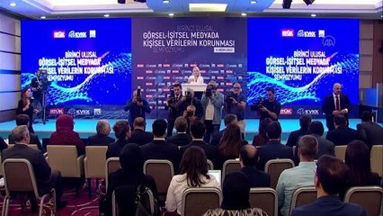 ANKARA -Birinci Ulusal Görsel-İşitsel Medyada Kişisel Verilerin Korunması Sempozyumu