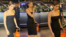 Khushi Kapoor Black Dress Look Troll Video Viral, Fans ने कहा इतनी पतली | Boldsky*Entertainment