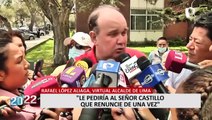 José Cueto: “Rafael López Aliaga se consolida como líder de oposición del Ejecutivo”