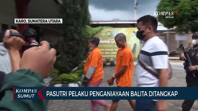 Polres Tanah Karo Amankan Pasutri Pelaku Penganiayaan Terhadap Balita Berusia 4 Tahun