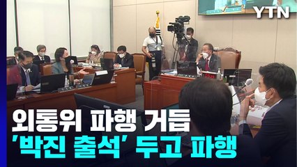 외통위 파행 거듭...국정감사 곳곳 난타전 / YTN