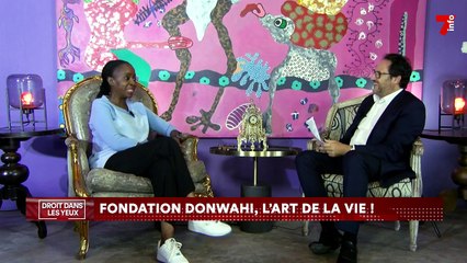 Droit dans les yeux  | Invité : Illa Ginette Donwahi, présidente de la fondation Donwahi