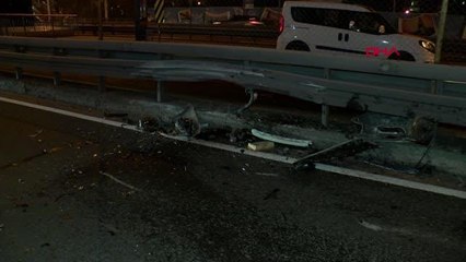 Son dakika haber... İSTANBUL-ŞİŞLİ'DE D-100 KARAYOLU'NDA MAKAS ATTIĞI İDDİA EDİLEN OTOMOBİL KAZA YAPTI: 2 YARALI