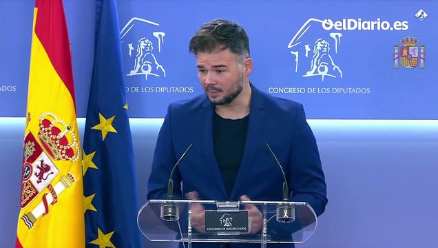 Gabriel Rufián, sobre los Presupuestos Generales de 2023: Unos presupuestos que no contemplen la Ley de vivienda ya empiezan con mal camino