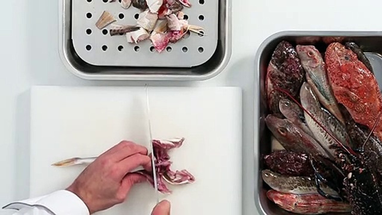 Tronçonner un poisson