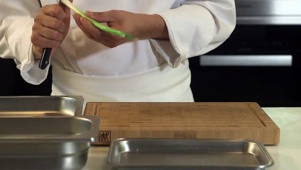 Tailler une cébette en biseaux