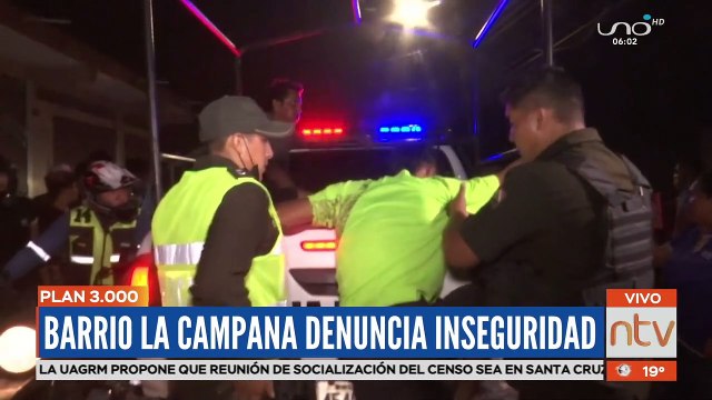 Vecinos del Plan 3000 cansados de la inseguridad, bloquearon exigiendo mayor presencial policial en la zona.