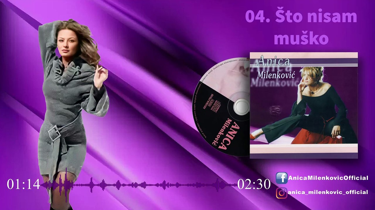 Anica Milenkovic - Sto nisam musko - (Official Audio 2003)
