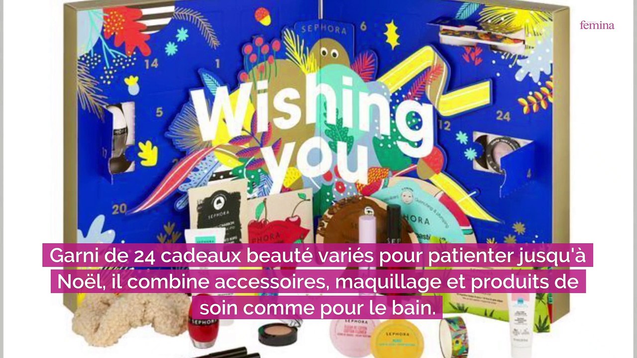 Calendrier de l'Avent Sephora 2022 : voici la liste complète de son contenu, proposé à -47 % (attention, spoilers)