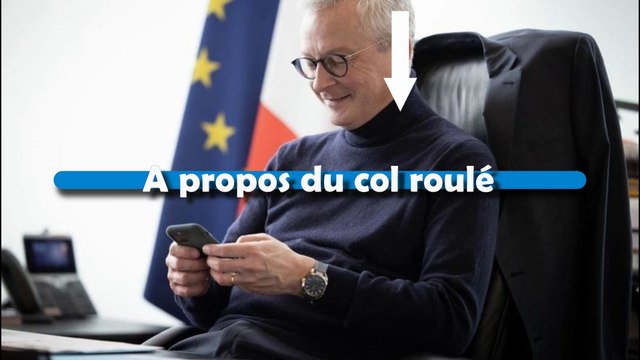 Bruno Lemaire nous conseille les cols roulés