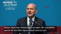 Bakan Soylu: Bir muhalefet partisi ilk kez DNA raporu istedi terörist için