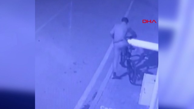 Sitenin otoparkına girip 5 bin TL'lik bisikleti çaldı