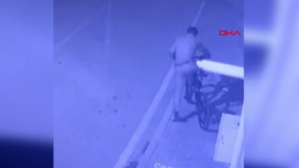 Sitenin otoparkına girip 5 bin TL'lik bisikleti çaldı