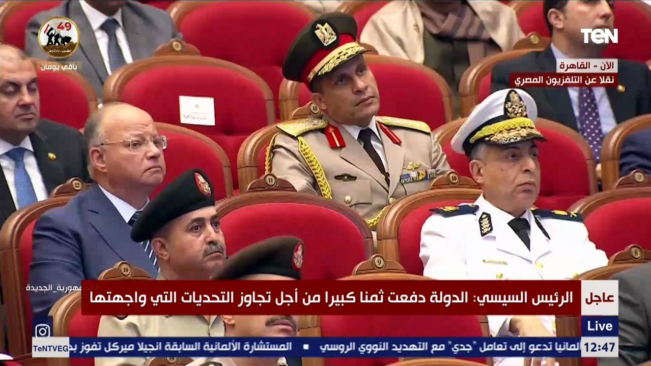 السيسي: الشائعات والأكاذيب لا تشكل أي قلق بالنسبة لنا وسنسعى لبناء وتنمية وتغيير حياة المصريين