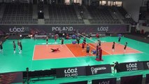 A Milli Kadın Voleybol Takımı, Almanya maçı hazırlıklarını tamamladı