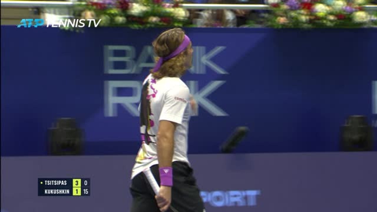 Highlights: Tsitsipas dominiert in Astana