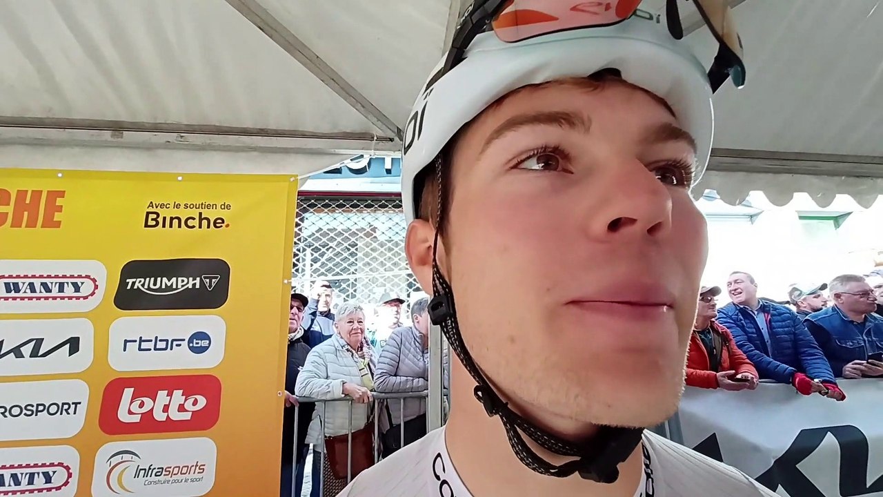 Binche-Chimay-Binche 2022 - Axel Zingle : "On commence à penser qu'on est à l'abri de la relégation, on a un petit peu moins la pression avec les points"