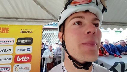 Binche-Chimay-Binche 2022 - Axel Zingle : "On commence à penser qu'on est à l'abri de la relégation, on a un petit peu moins la pression avec les points"