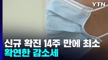 신규 환자 14주 만에 최소...생애 첫 독감 예방접종 1.6배↑ / YTN