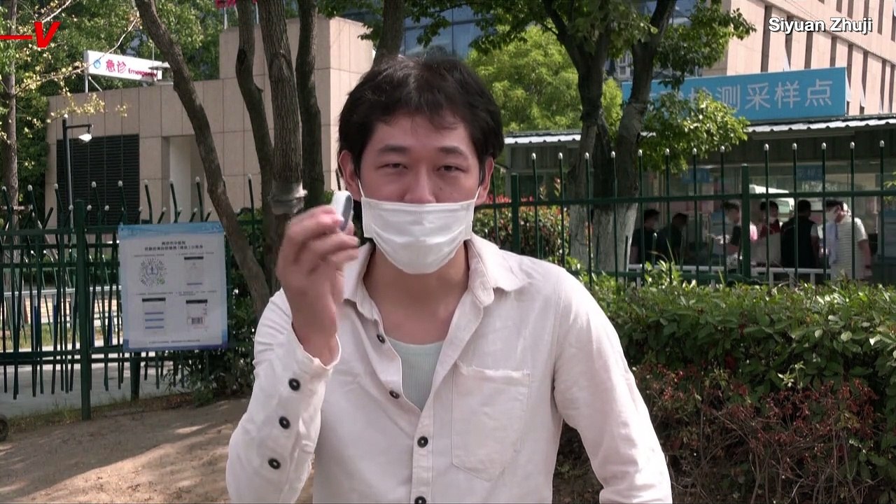 Chinese Artist Records COVID Tests Using Camera Inside Mouth