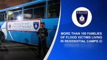 کراچی میں قائم رہائشی کیمپس میں مقیم سیلاب متاثرین کی گھروں میں واپسی