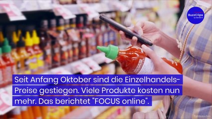 Diese Supermarkt-Produkte werden jetzt viel teurer
