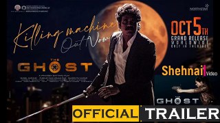 The Ghost Trailer  #TheGhost Movie Nagarjuna - The Ghost Hindi