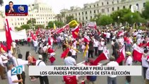 Perú Libre y Fuerza Popular, los grandes perdedores de las elecciones regionales y municipales