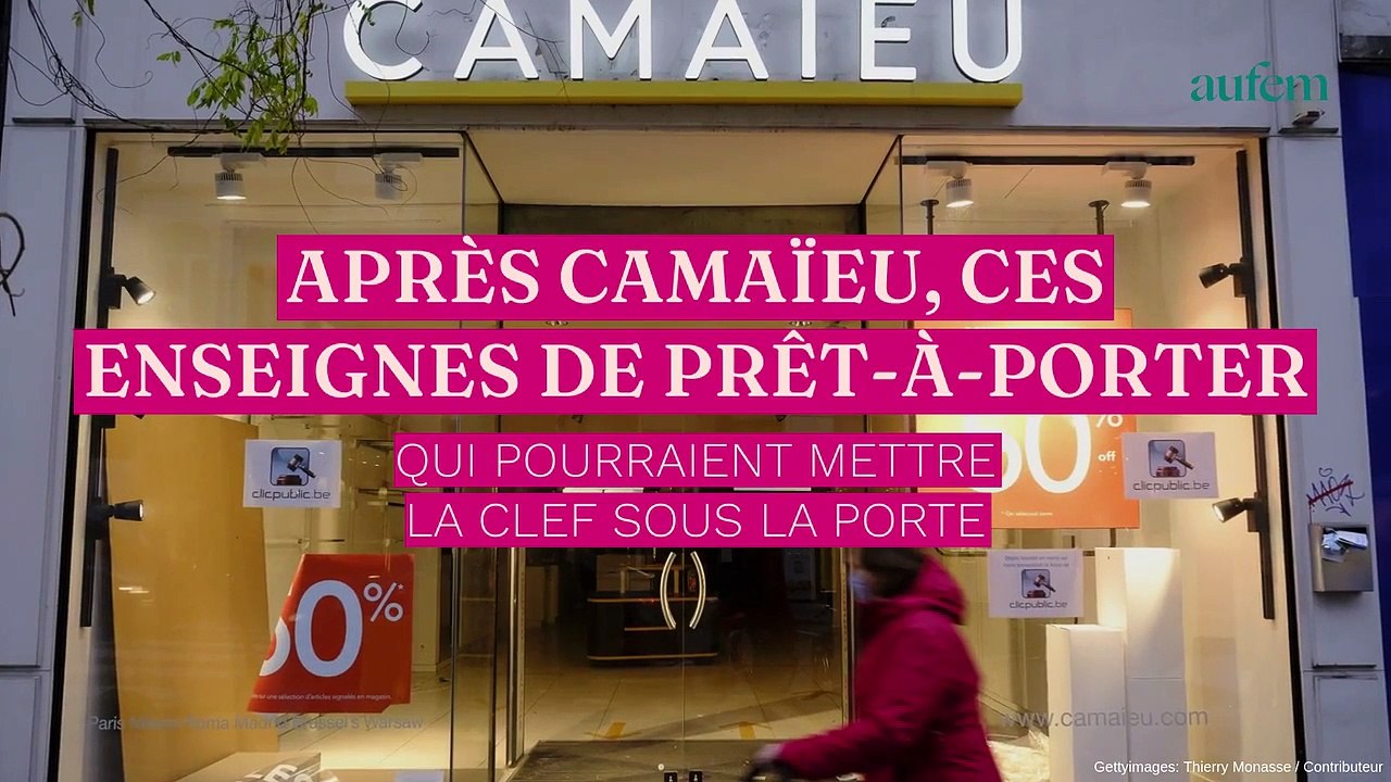 Après Camaïeu, ces enseignes de prêt-à-porter qui pourraient mettre la clef sous la porte