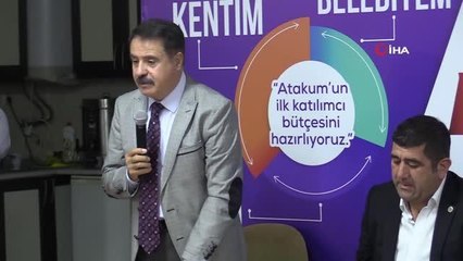 Samsun haber... "Katılımcı Bütçe" Atakum'un mahallelerinde büyüyor