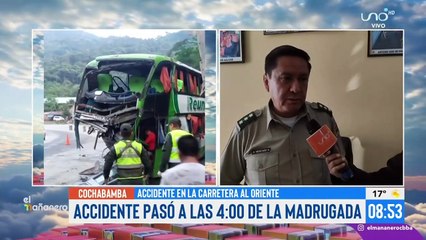 Invasión de carril provocó un accidente en la carretera al oriente