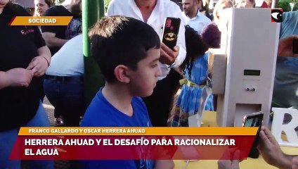 Herrera Ahuad y el desafío para racionalizar el agua