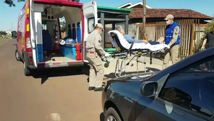 Idoso de 75 anos é socorrido em residência no Bairro Parque Verde