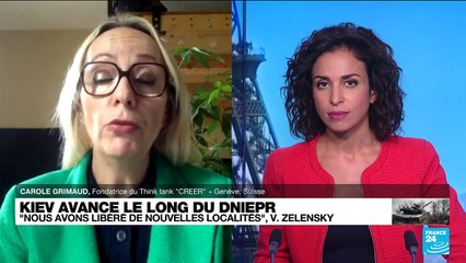 Ukraine : "Le momentum de la contre-offensive se poursuit sur les fronts de l'est et du sud"