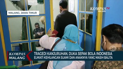 Tragedi Kanjuruhan, Elmiati Kehilangan Suami dan Anaknya Yang Masih Balita