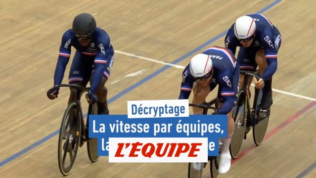 Au cœur de la vitesse par équipes - Cyclisme sur piste - Décryptage