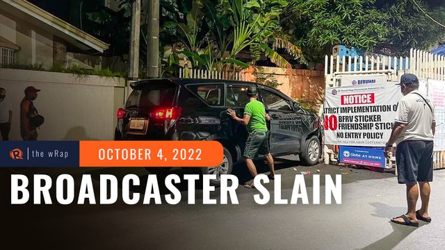 Broadcaster Percy Lapid killed in Las Piñas, 2nd under Marcos