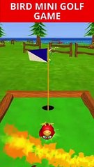 Bird Mini Golf Game ❤️ Gameplay Fun 
