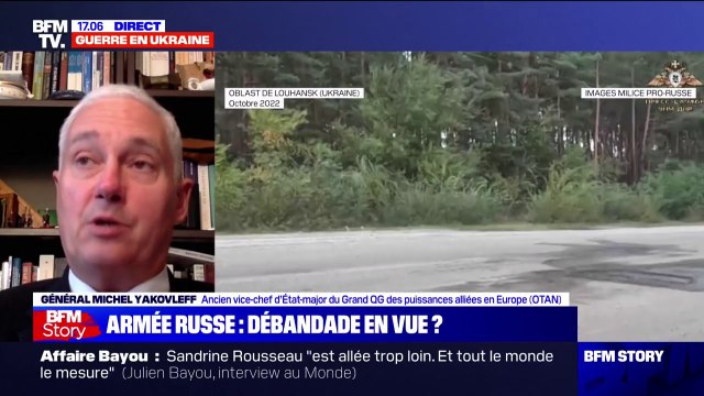 Les Russes ont recruté 200.000 personnes qu'ils ne savent pas encadrer, nourrir, loger, équiper , explique le général Michel Yakovleff