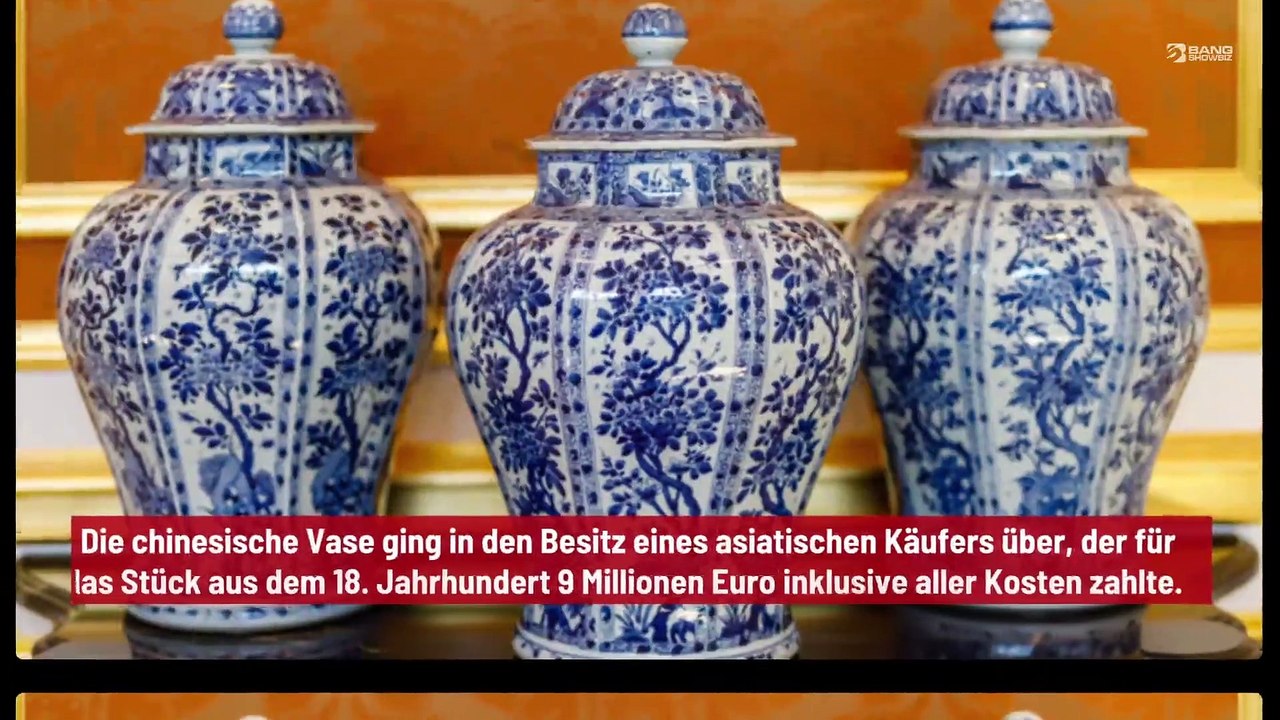 Verkäufer erzielt 7,7 Millionen Euro für eine Vase im Wert von 1.000 Euro