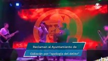 El Chapo reaparece en fiesta de ayuntamiento de Culiacán; proyectan su imagen durante concierto