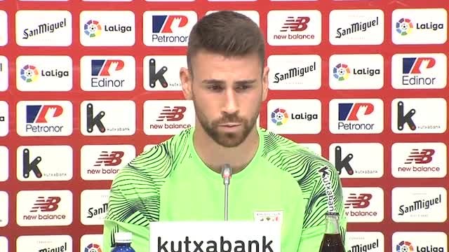 Unai Simón: La gente debe estar ilusionada porque vamos terceros