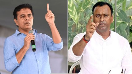 కేటీఆర్ కు కోమటిరెడ్డి రాజగోపాల్‌రెడ్డి అదిరిపోయే కౌంటర్ *Telangana | Telugu OneIndia