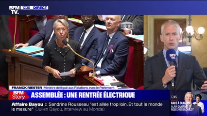 Franck Riester: "La France insoumise fait la leçon à tout le monde sans jamais balayer devant sa porte"