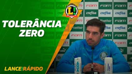 LANCE! Rápido: Abel Ferreira: Tolerância ZERO  e mais!