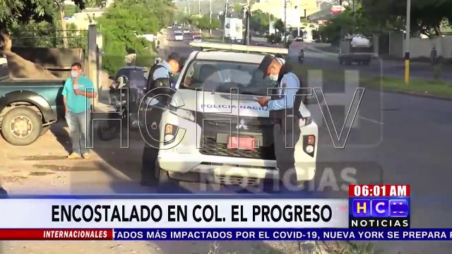 ¡Encostalado! encuentran el cadáver de una persona en la Col. El Progreso