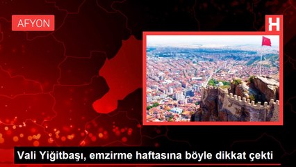 Vali Yiğitbaşı, emzirme haftasına böyle dikkat çekti