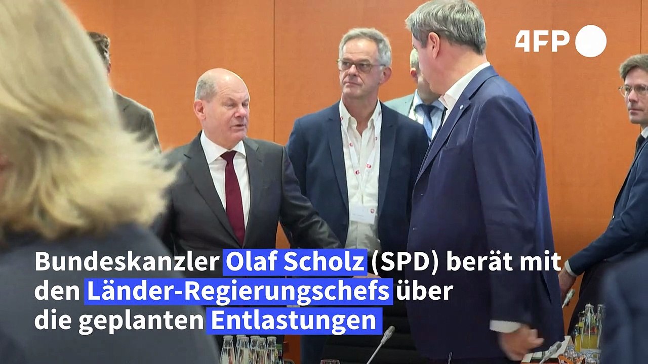 Entlastungen: scholz ringt mit ländern um finanzierung