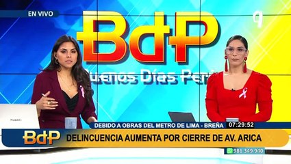 "Las 24 horas": Ruidos molestos producto de obras de Línea 2 no dejan dormir a vecinos de Breña