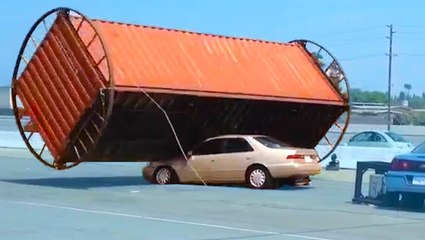 How cars are designed to be destroyed spectacularly on screen